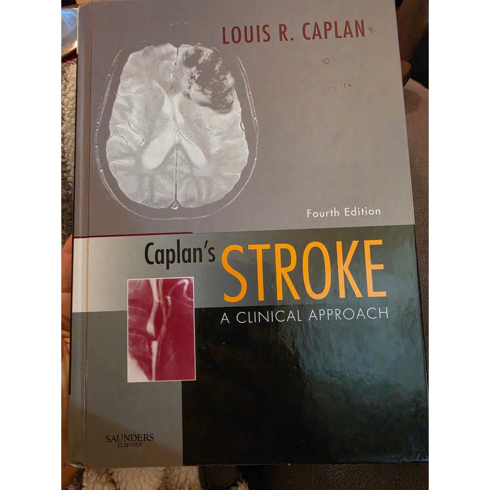 Caplan's Stroke A Clinical Approach 4th Edition Louis R Caplan Medical Textbook